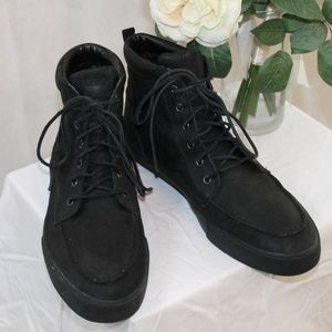 Polo Ralph Lauren Mens Tedd Waxy Pull Up Boots